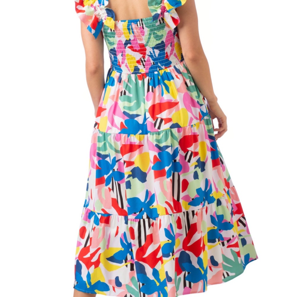 CROSBY by Mollie Burch Multicolor Striped Dress